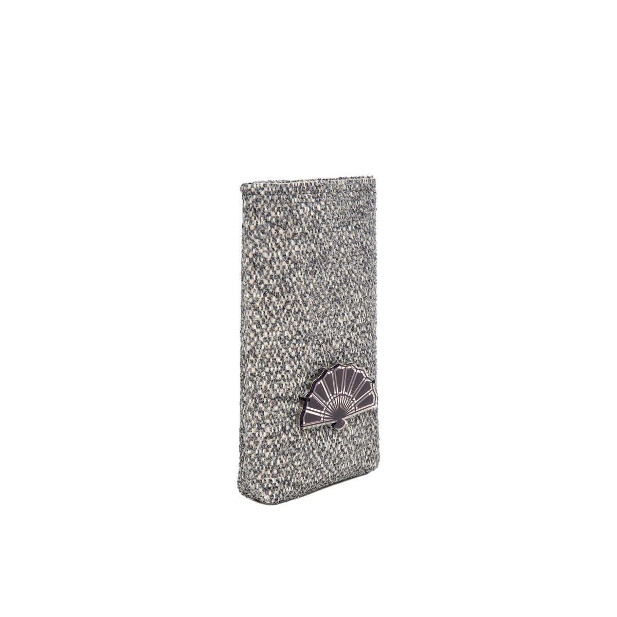 EV Phone Pouch | Mixed Grey Dots Fan