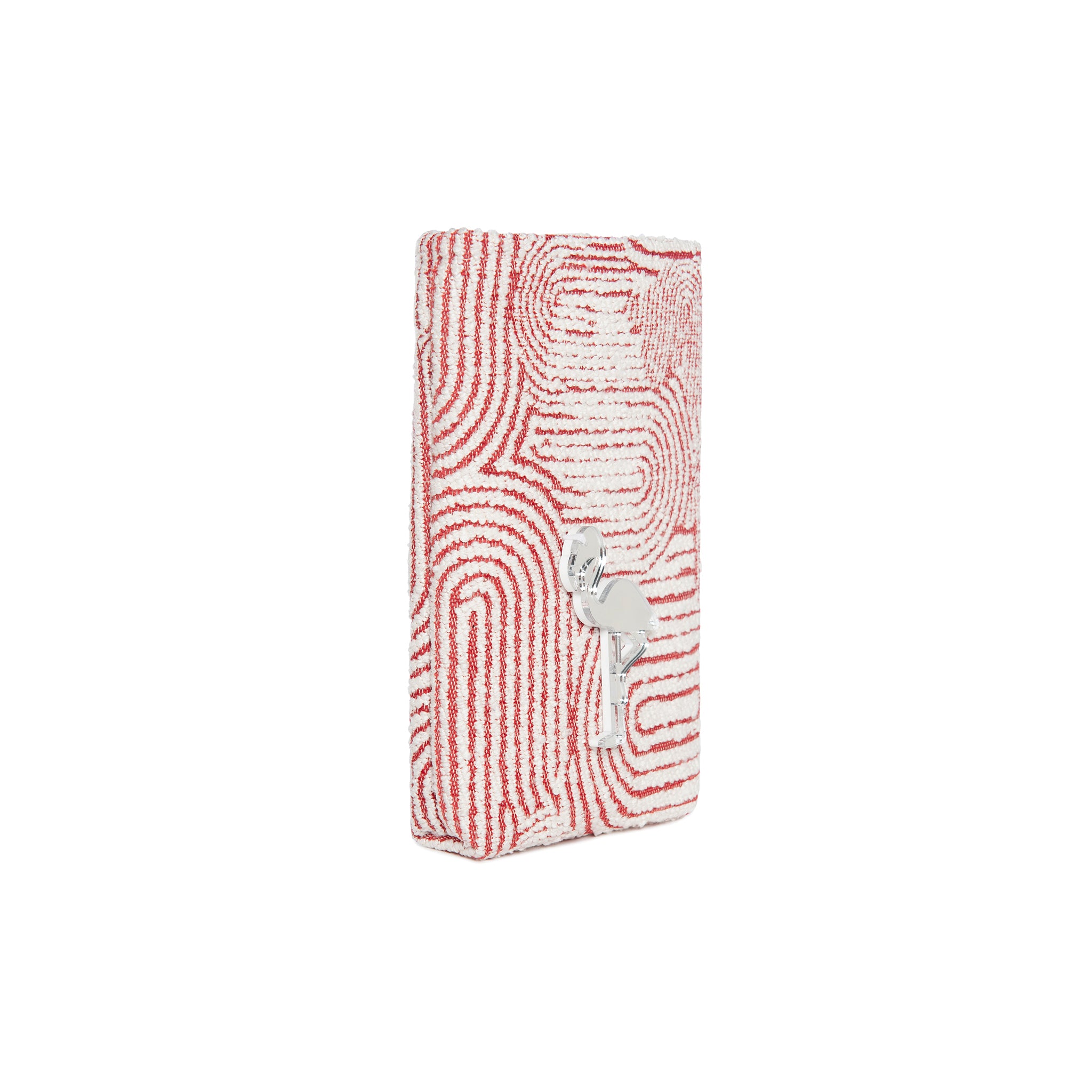 EV Phone Pouch | Red Labyrith Flamingo