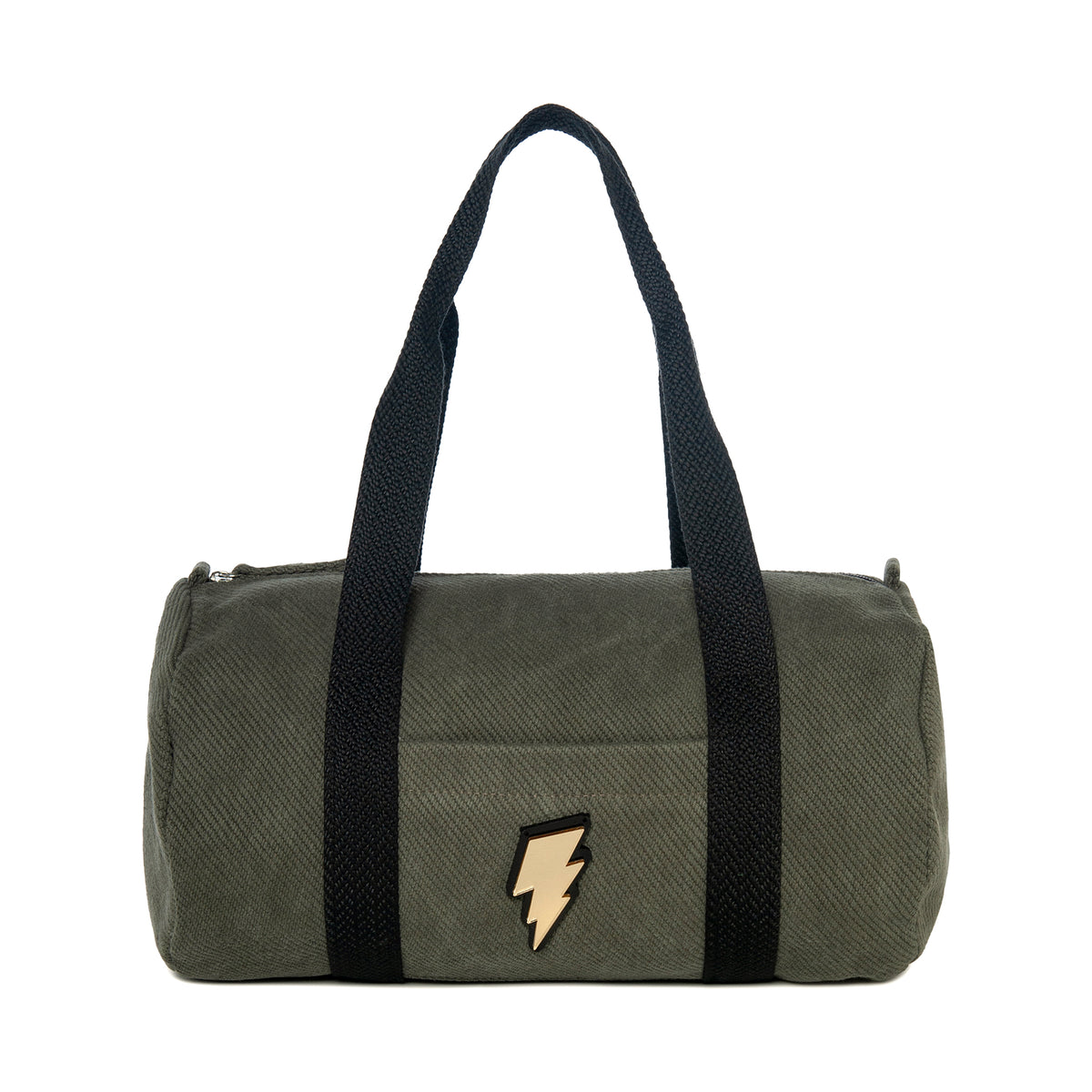 GABY Small Duffel bag | Khaki Denim Lightning