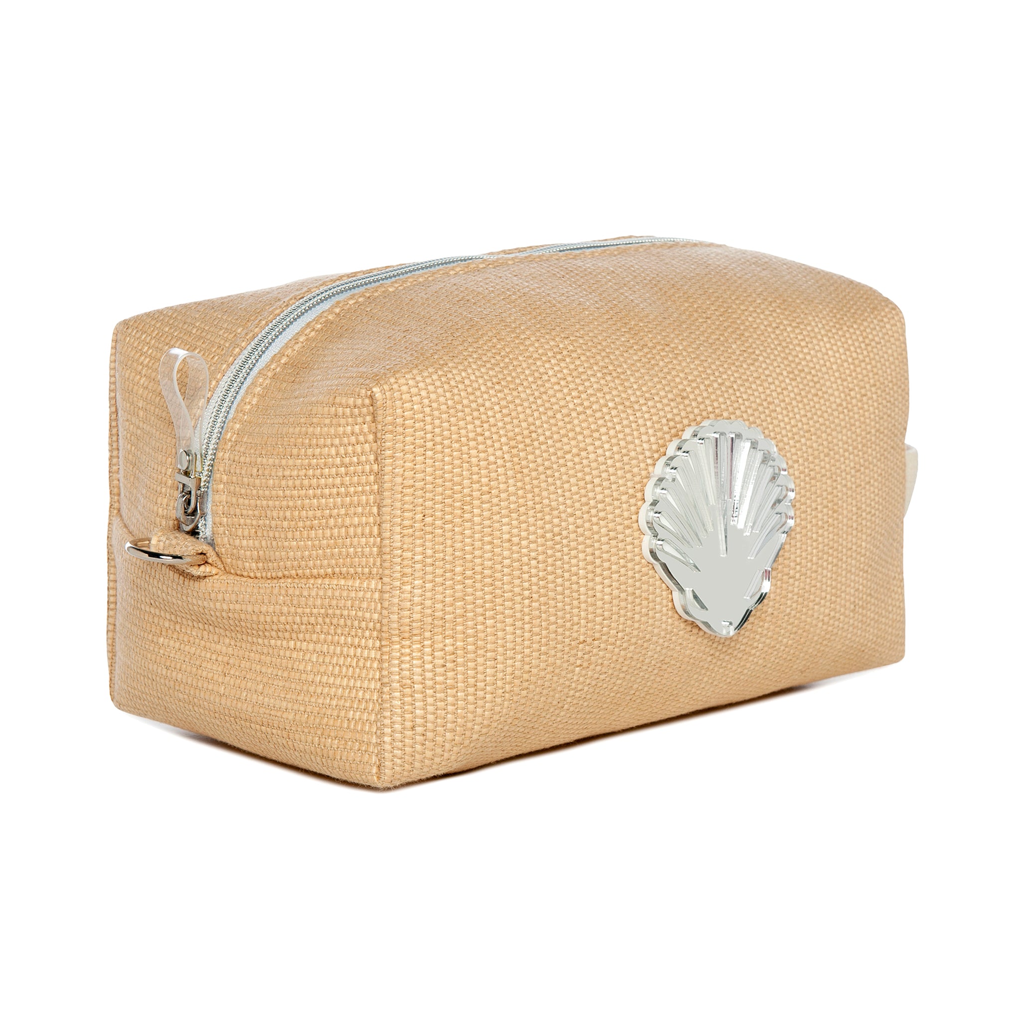 JUJU Pouch | Beige Stamp Shell