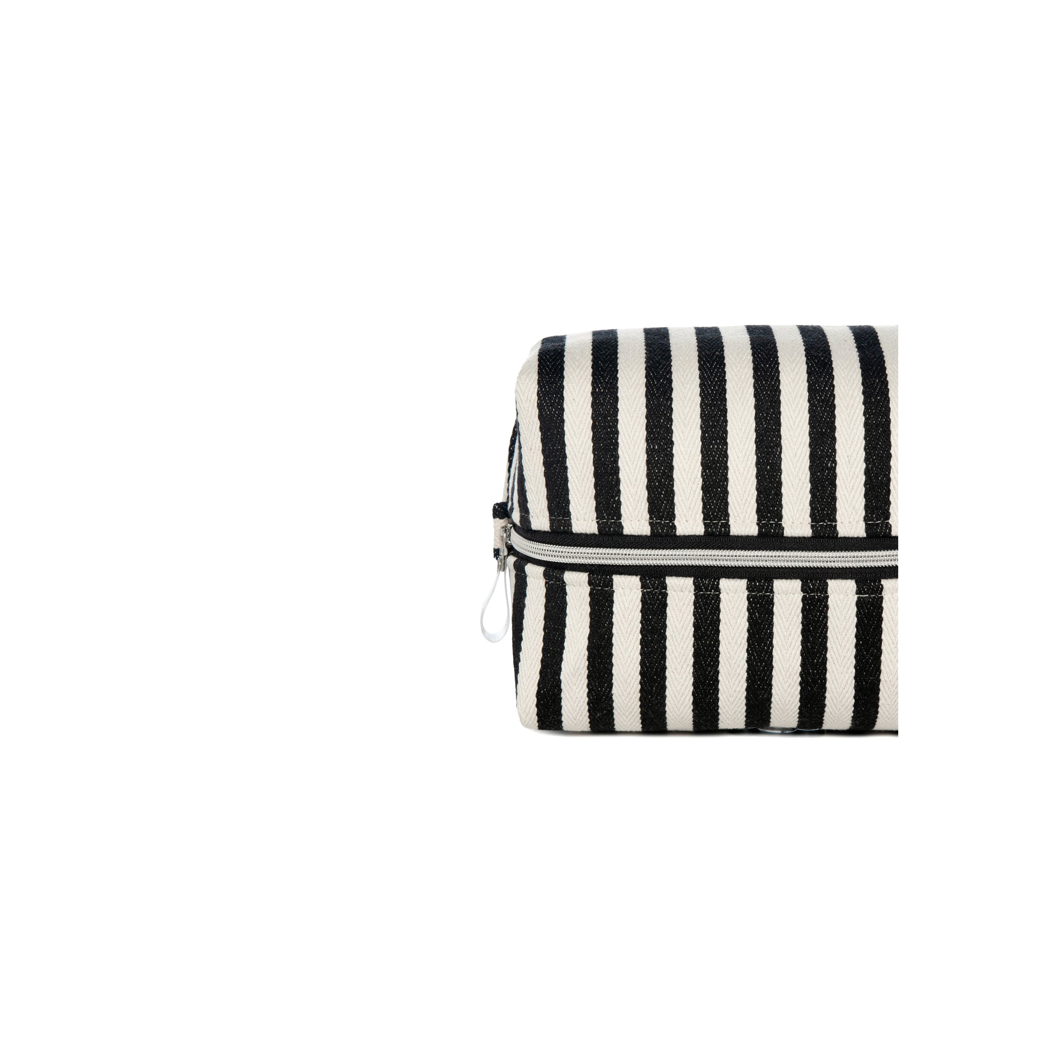 JUJU Pouch | Black Stripes Peacock