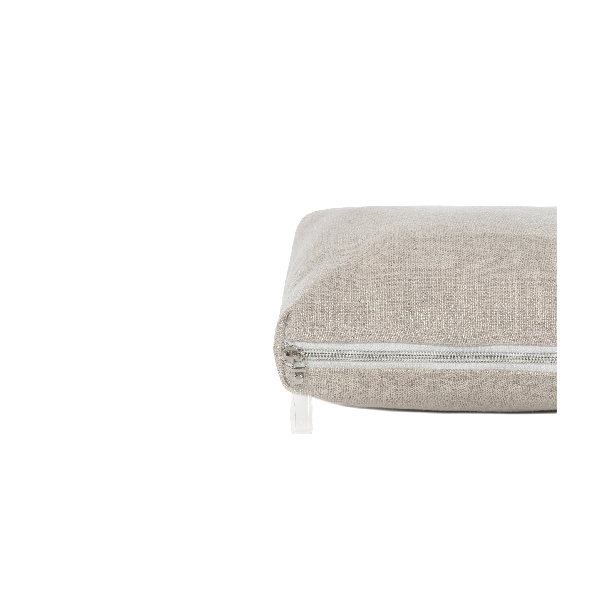 INES Pouch | Taupe Sparkle Palm Tree