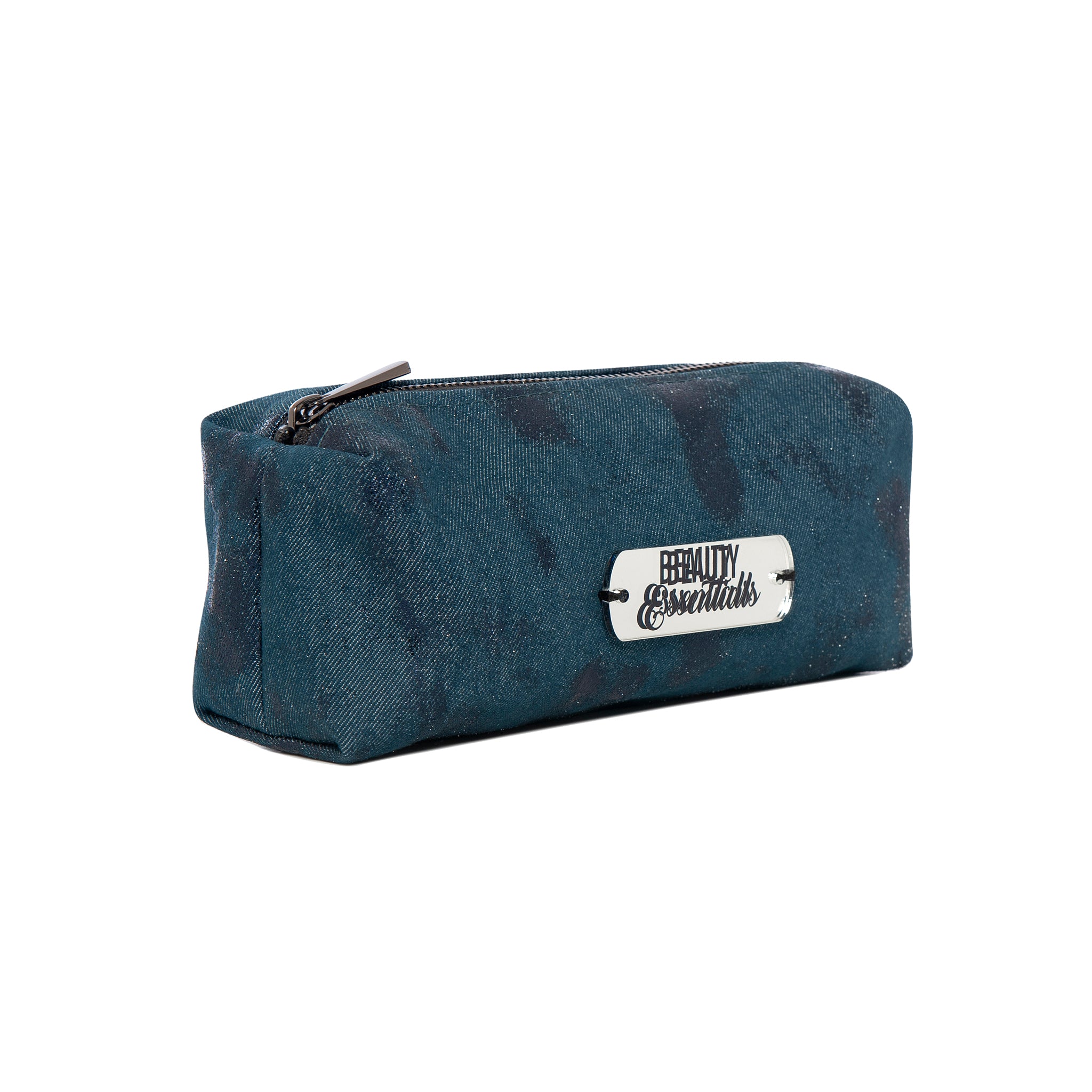 Jazz Pouch | Navy Shiny Canvas Beauty Essentials
