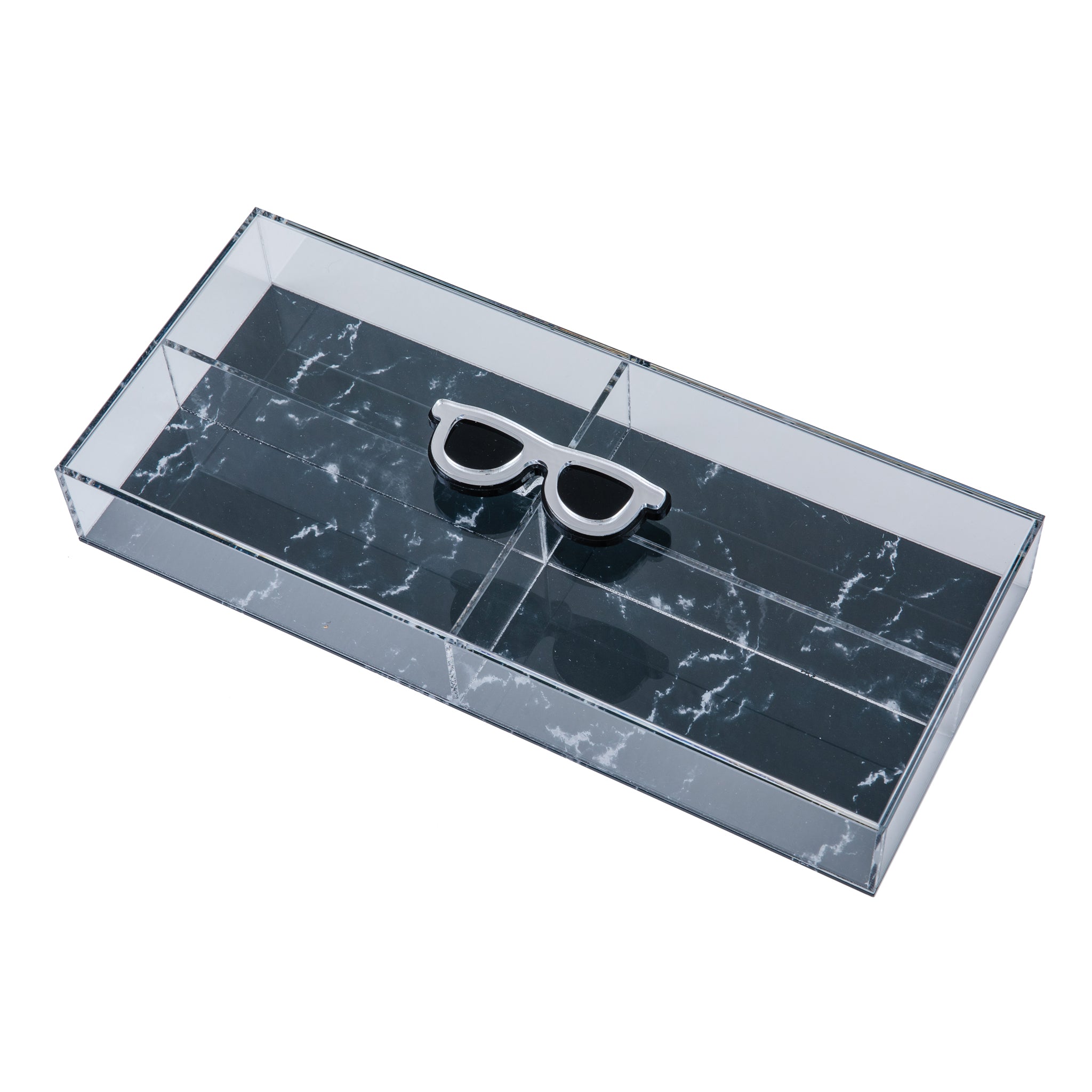 LASH Mini Box | Black Marble Glasses