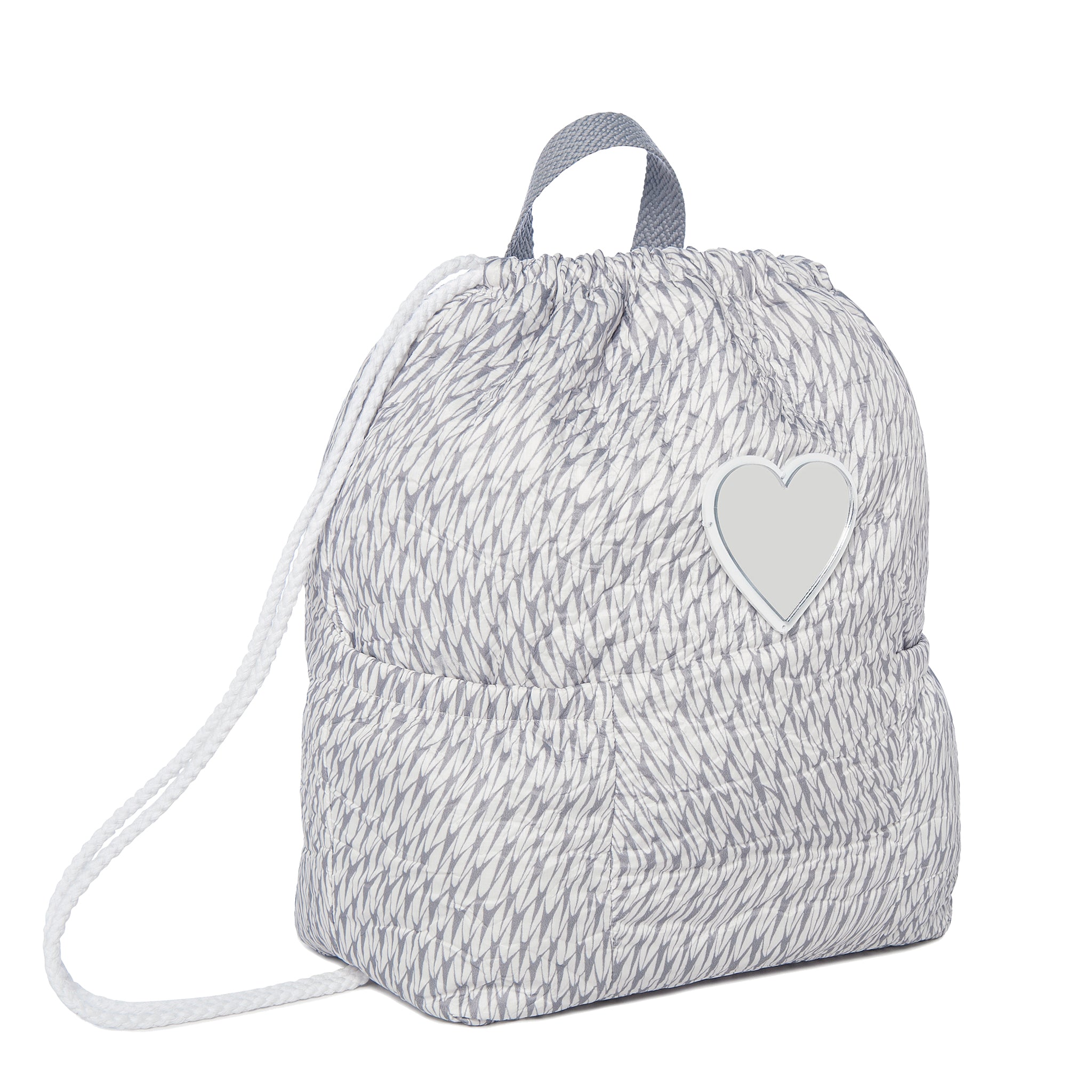 LILY Backpack | Grey Arrows Heart