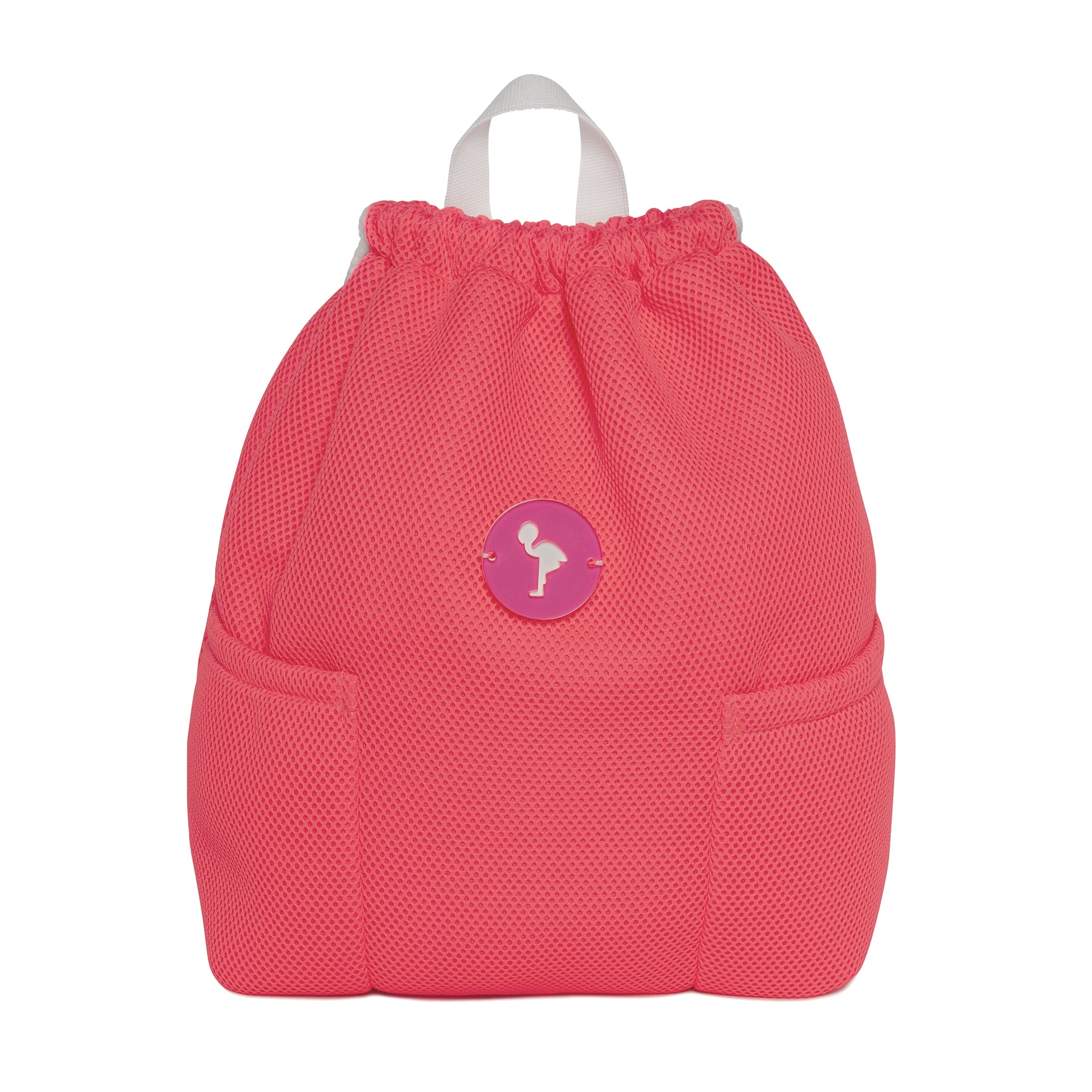 Lilly Backpack | Fushia Bubbles Flamingo