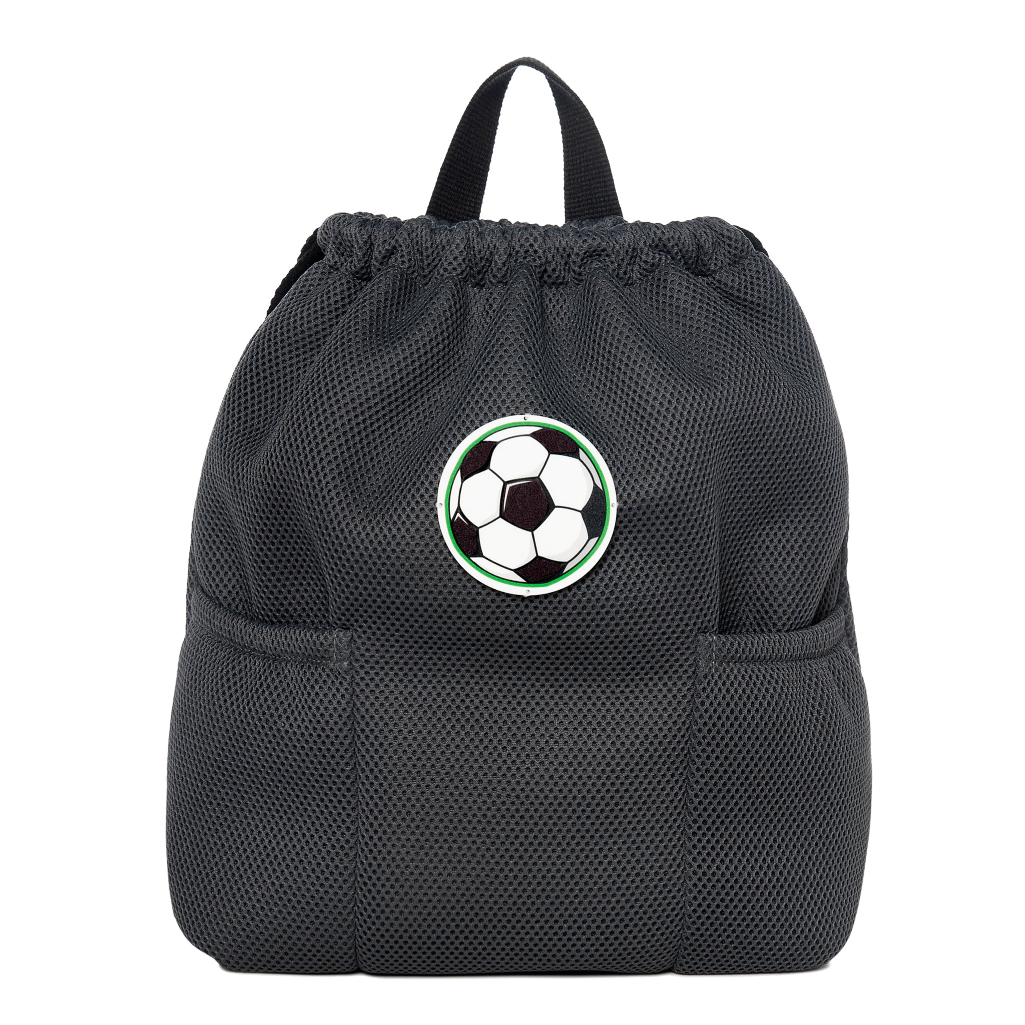 LILY Backpack | Grey Bubbles Football