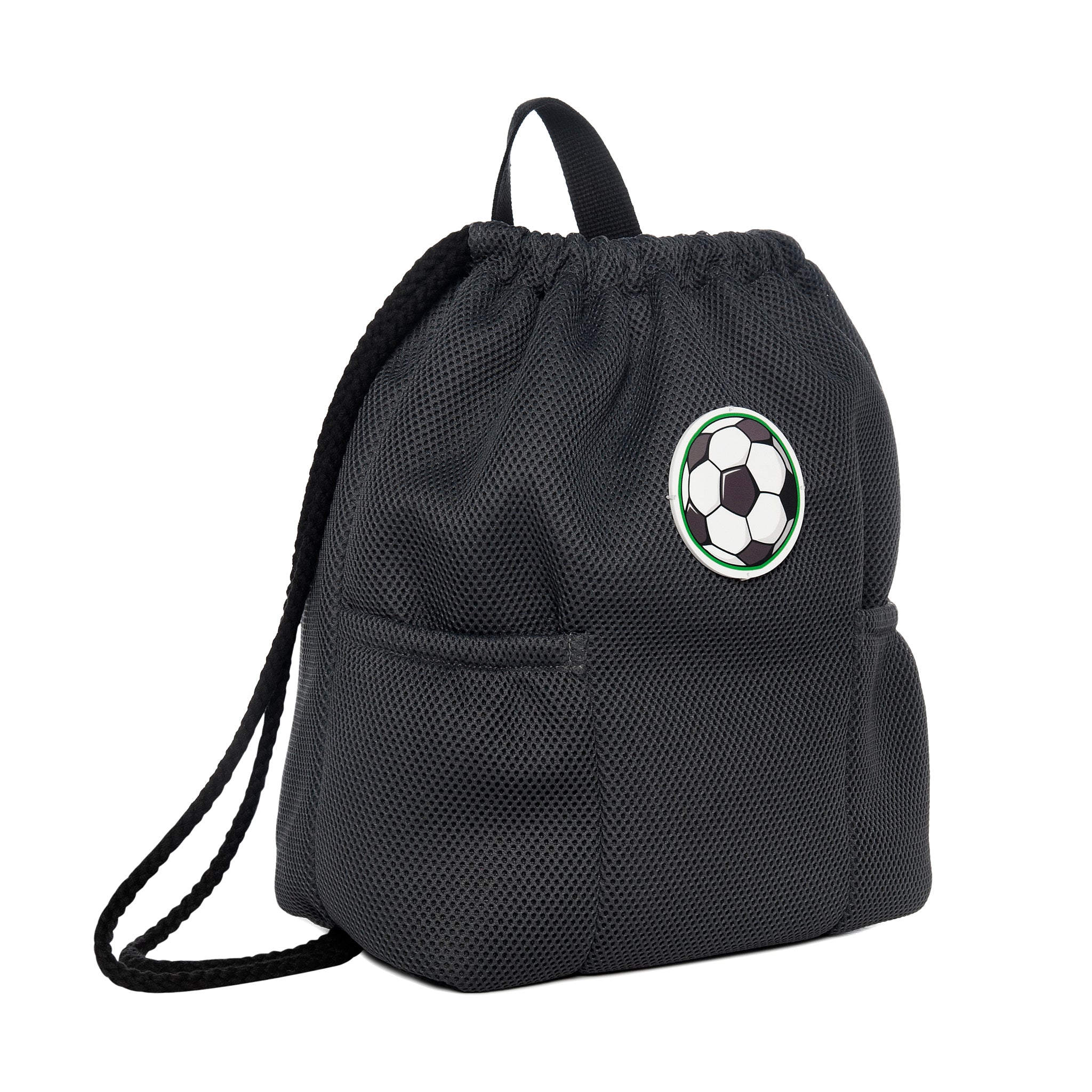 LILY Backpack | Grey Bubbles Football