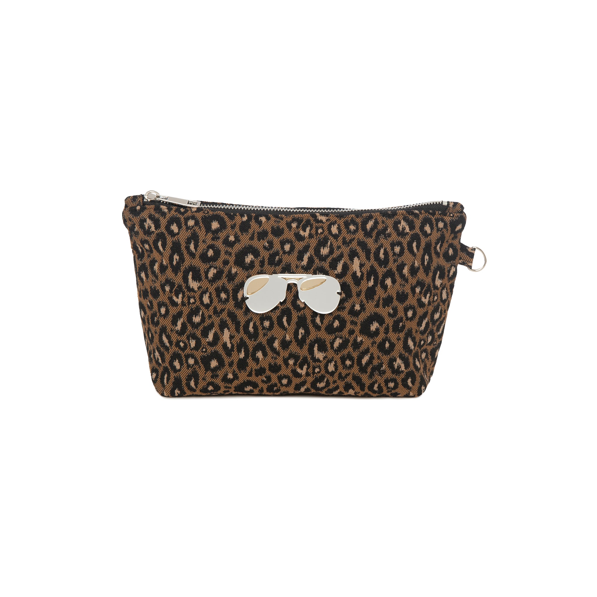 MARGO Pouch | Khaki Animal Glasses