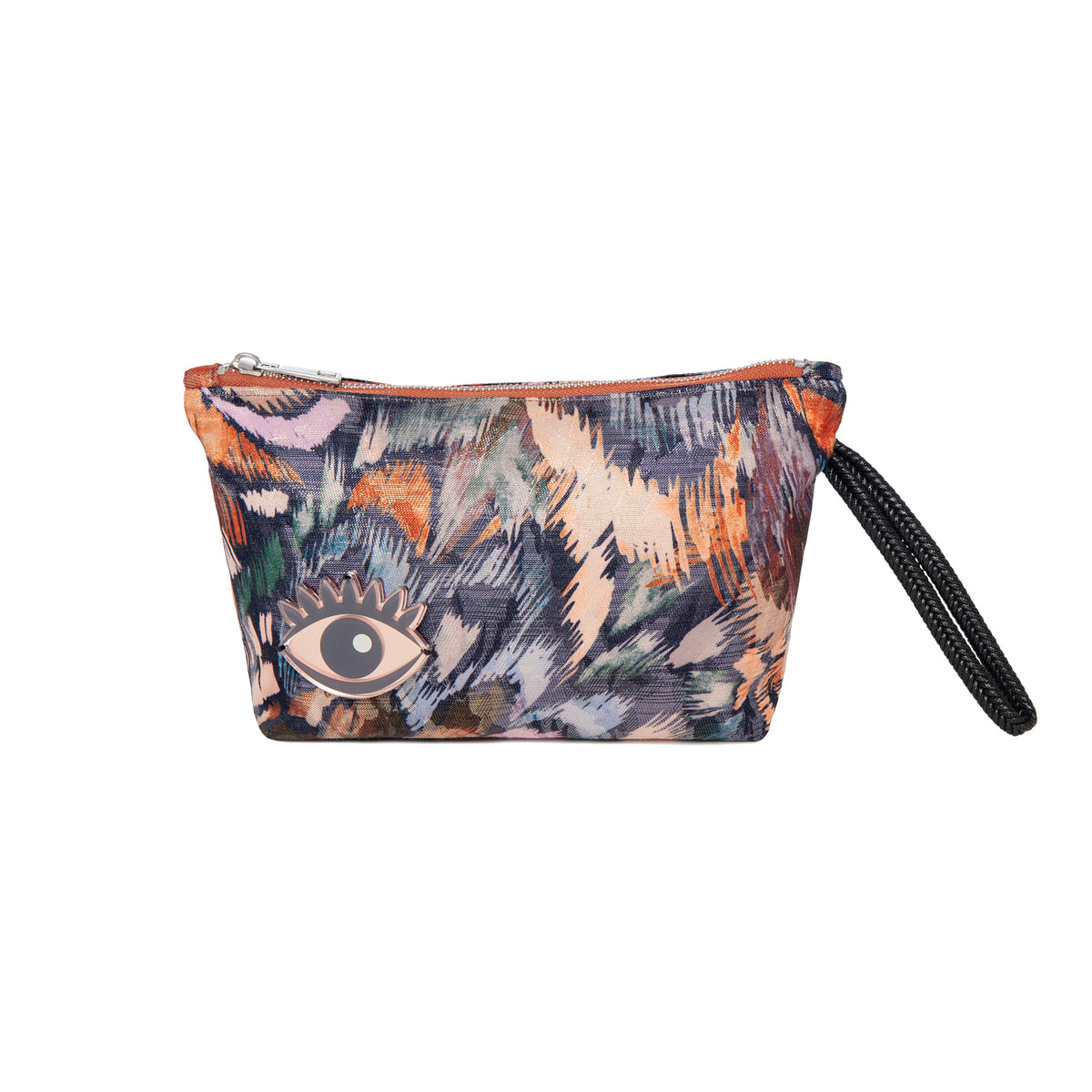 MARGO Pouch | Feathers Evil Eye
