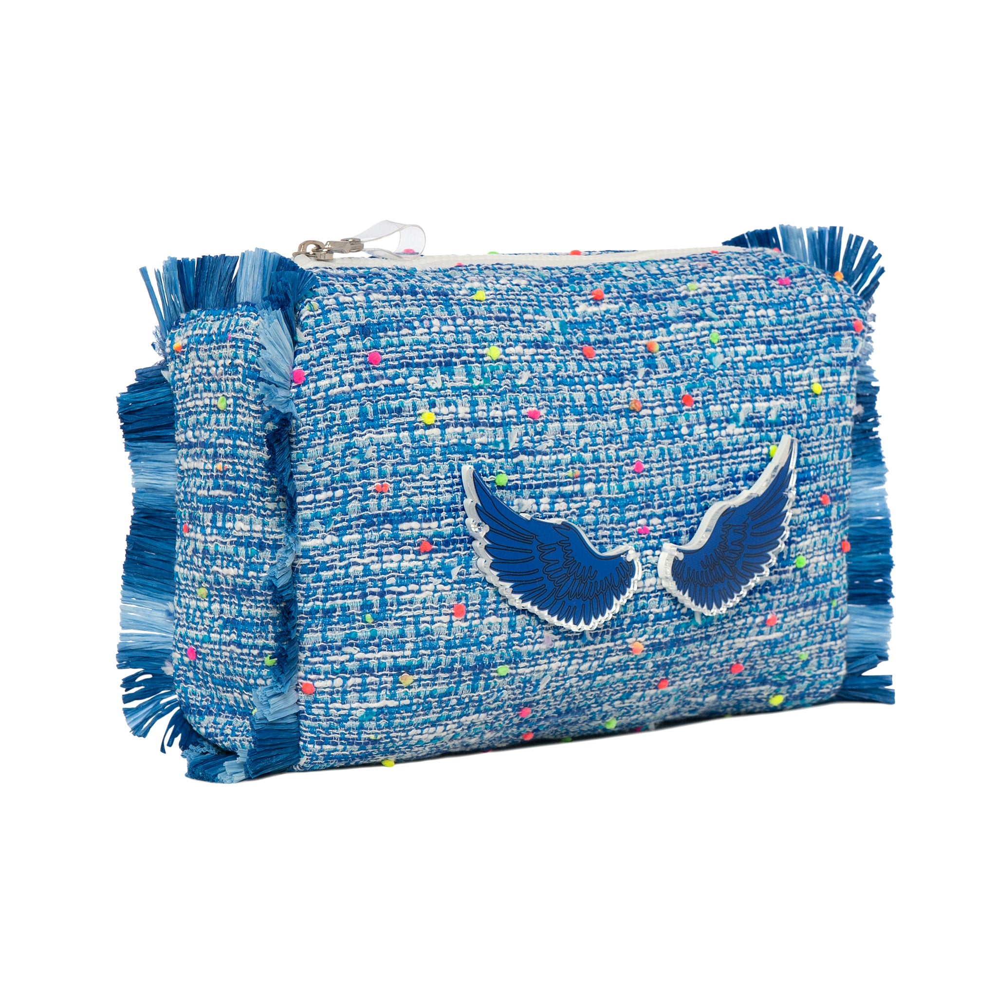 MELISSA Pouch | Blue Dots Wings