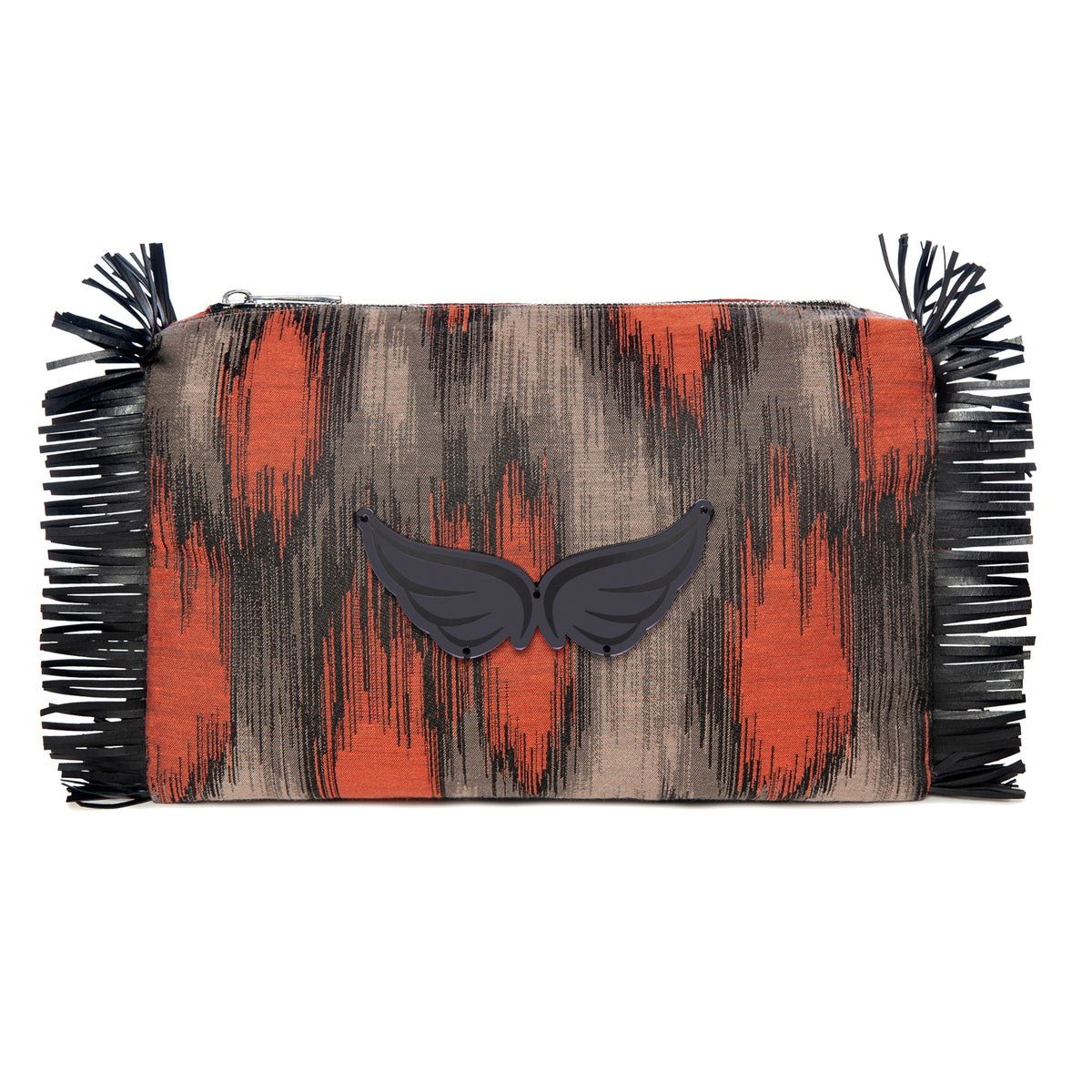 MELISSA Pouch | Terracotta Ikat Wings