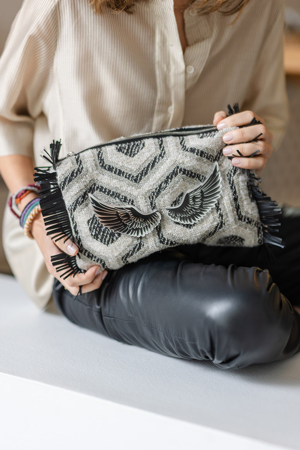 MELISSA Pouch | Hexagon Wings