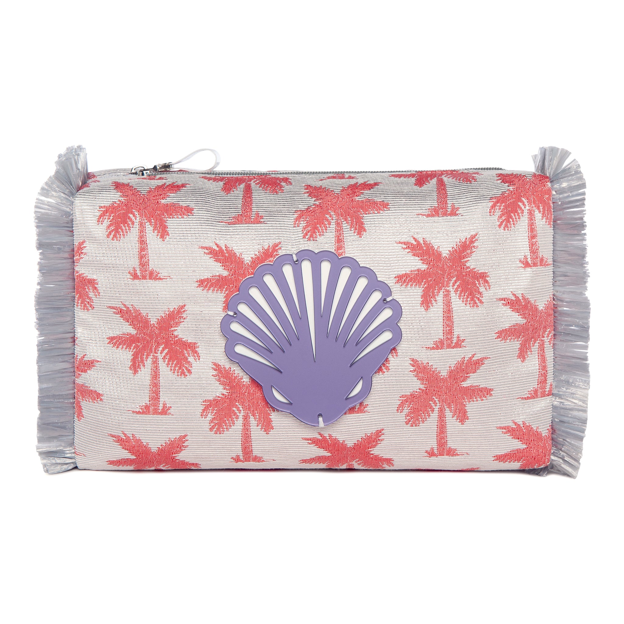 MELISSA Pouch | Red Palms Shell
