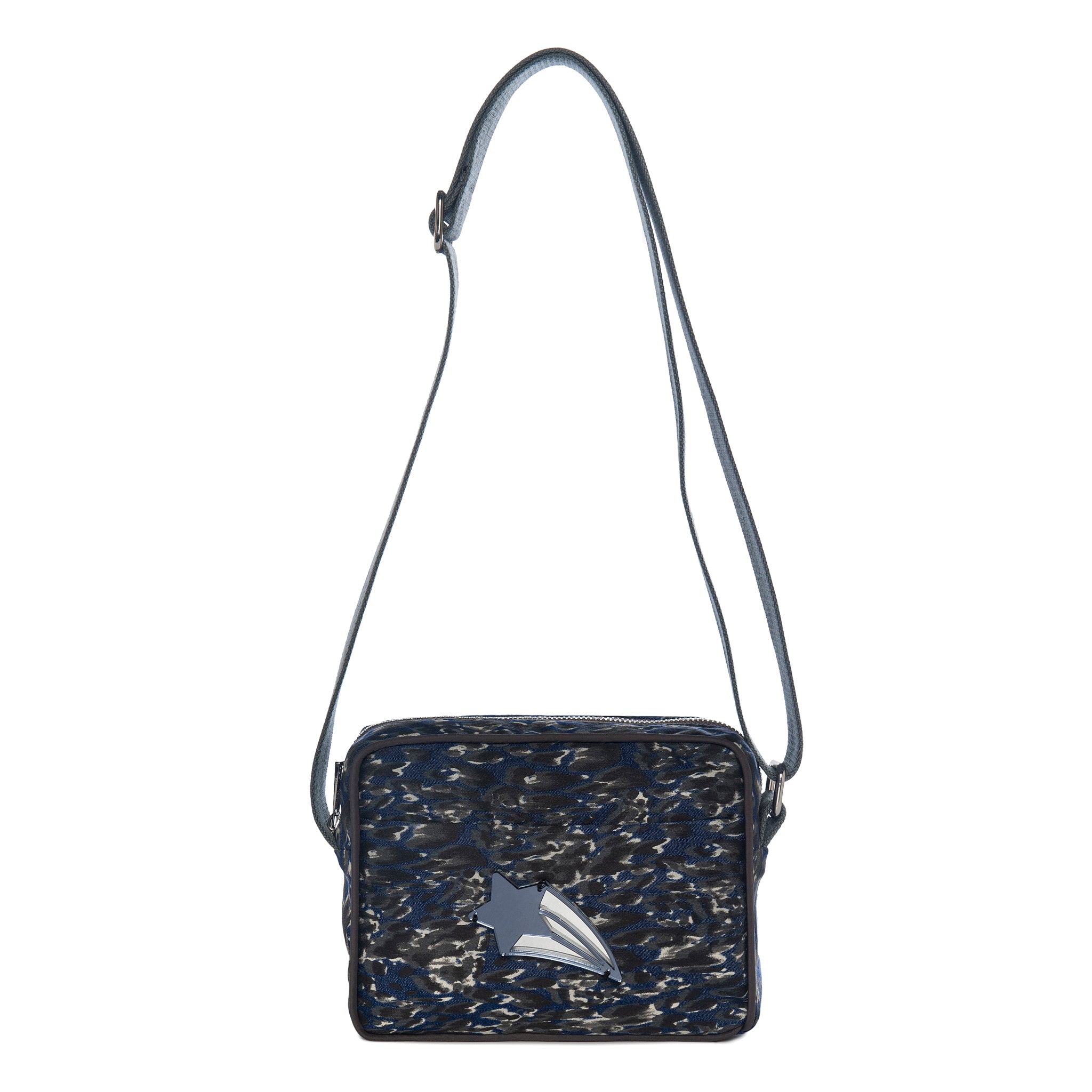 MIMI Shoulder Bag Small | Denim Animal Shooting Star