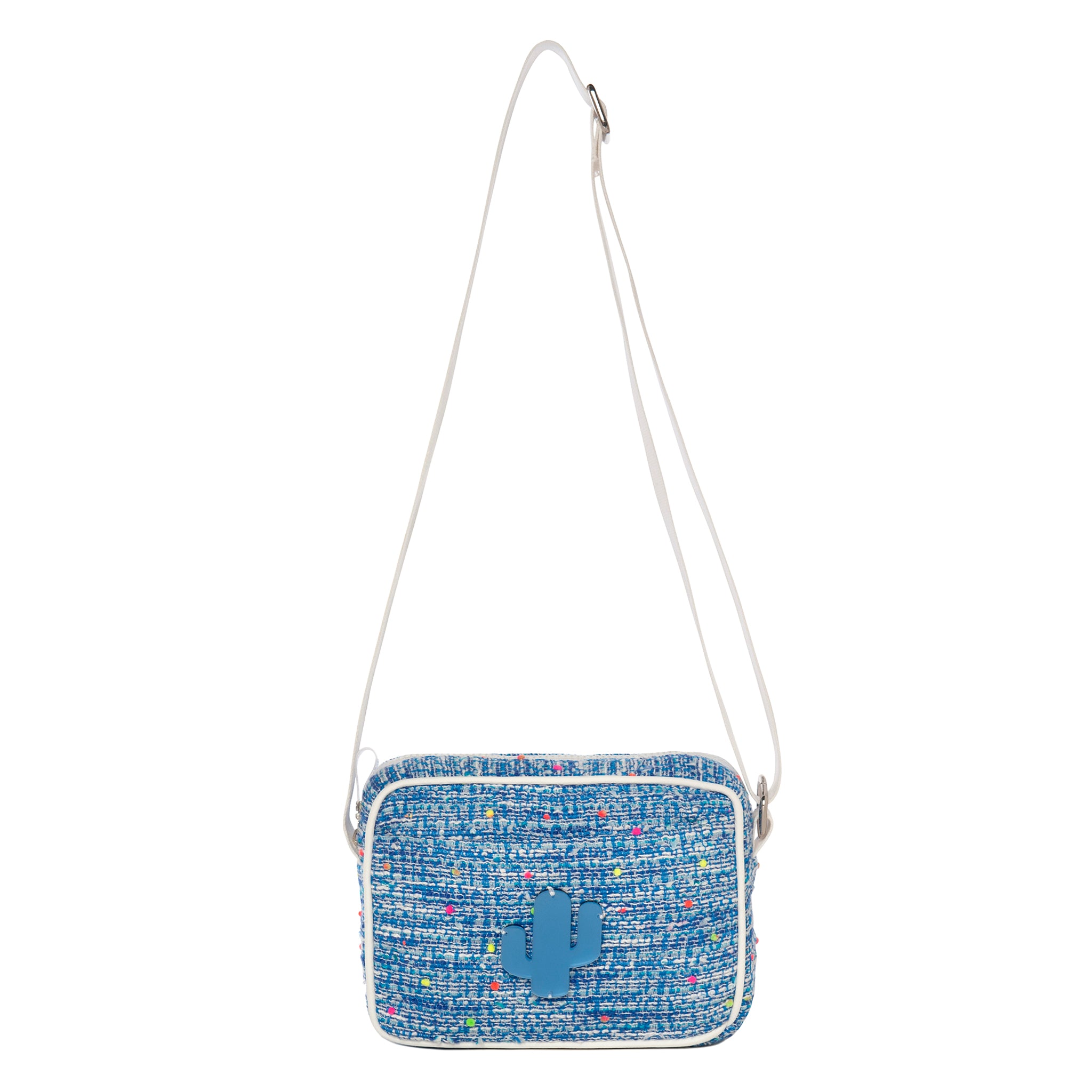 Mimi Shoulder bag small | Blue Dots Cactus