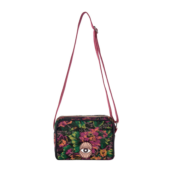 MIMI Shoulder Bag Small | Winter Flowers Evil Eye