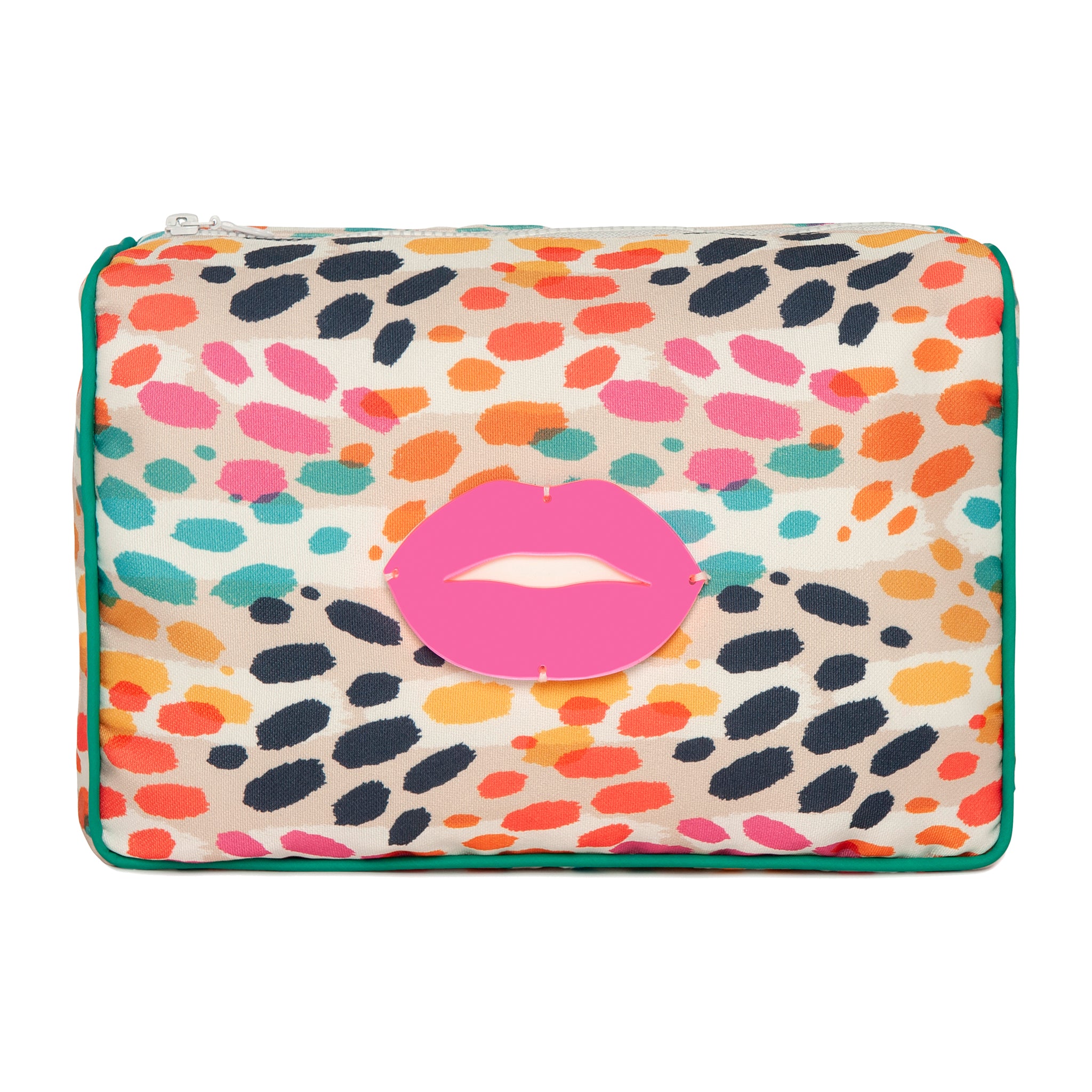 OLIVIA Pouch | Paint Drops Lips