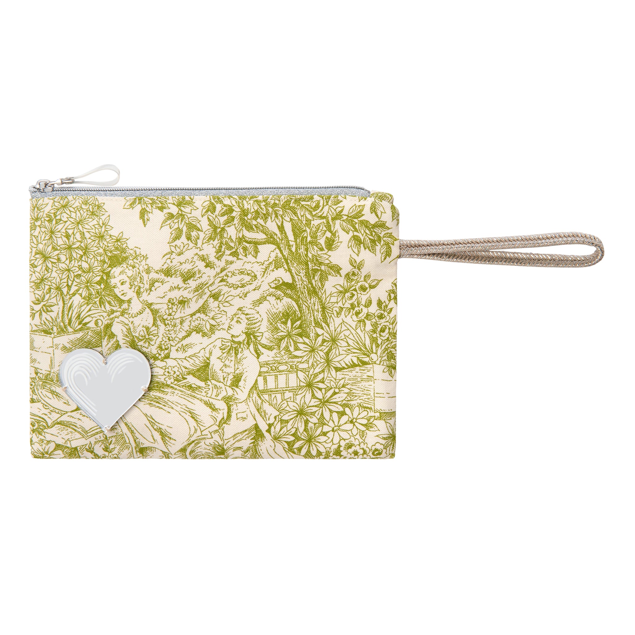 STELLA Pouch | Lime Countryside Heart