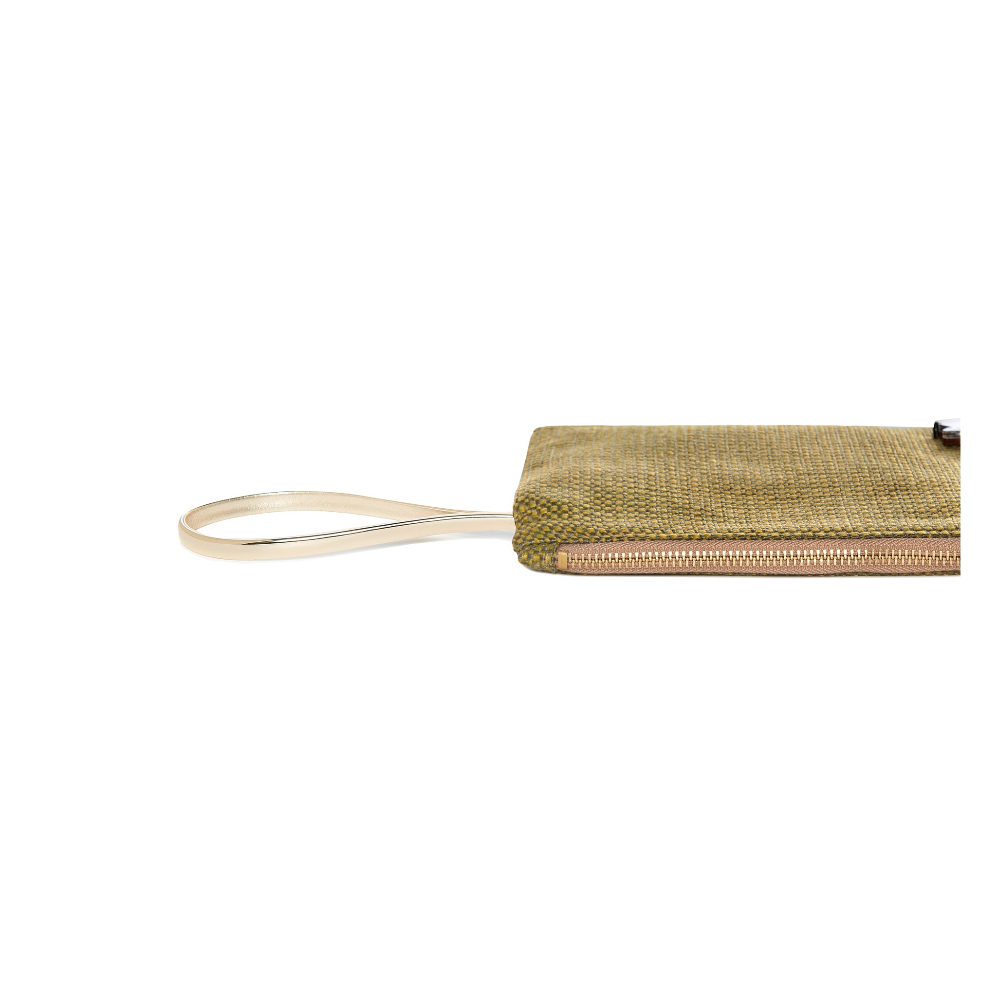 STELLA Pouch | Olive Woven Eye