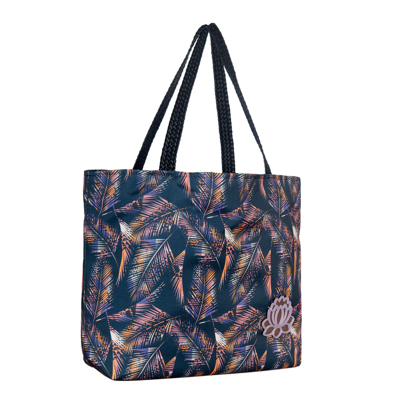 URBAN Large Tote bag | Animal Tropics Waterlilly - KOKU Concept