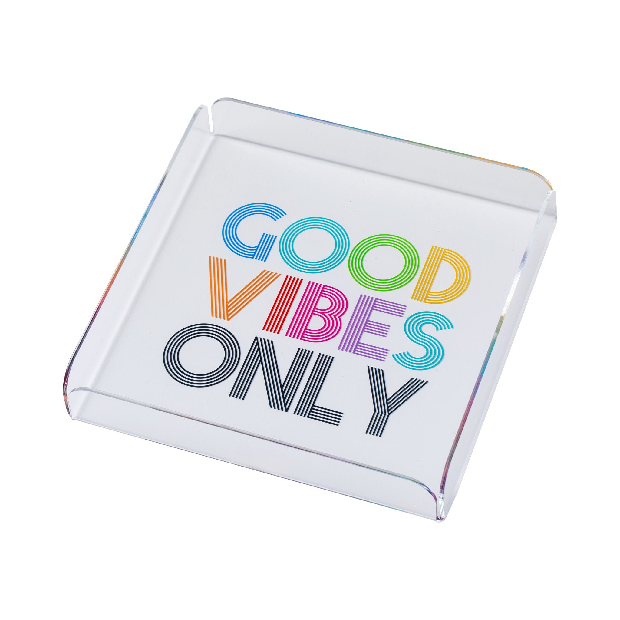 ZAP Tray | Good Vibes Only Rainbow