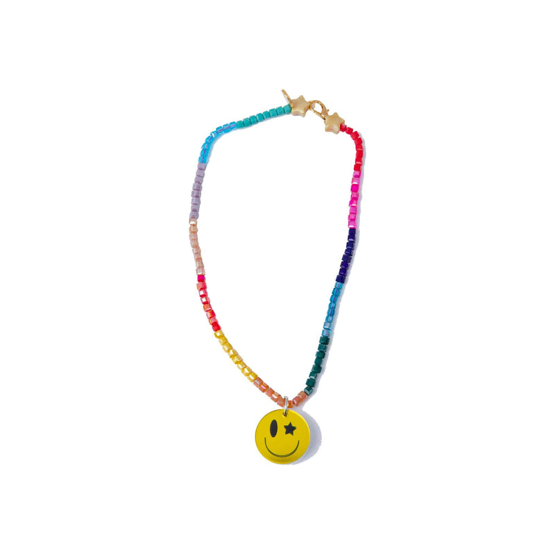 Charm Necklace | Happy Face