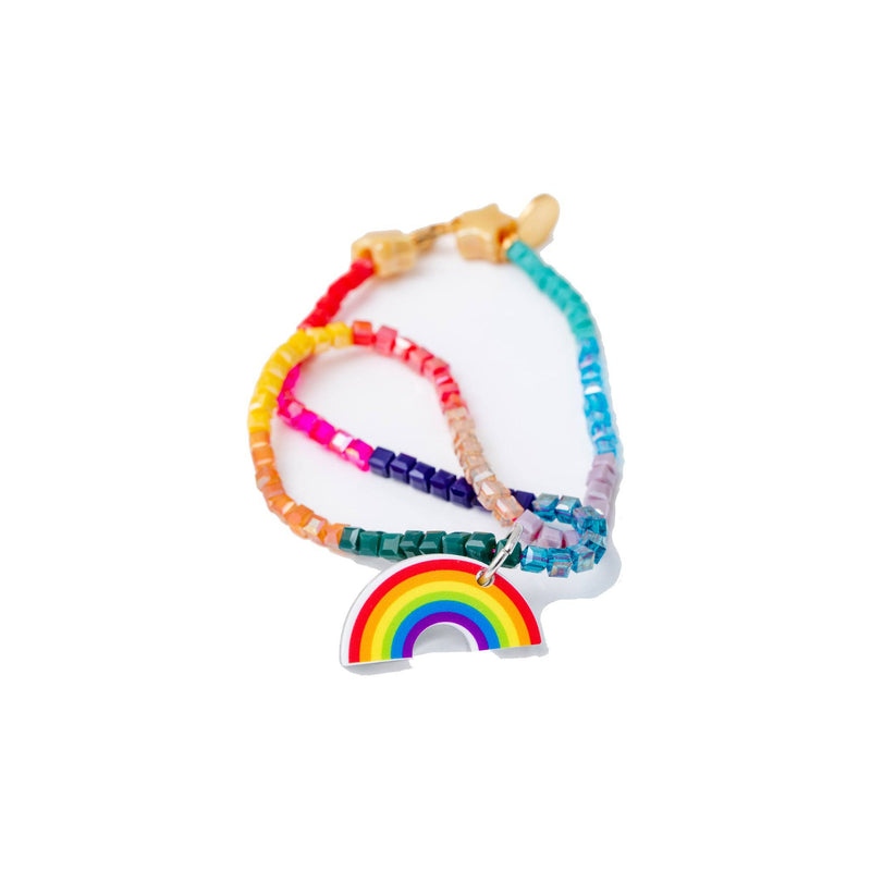 Charm Necklace | Rainbow