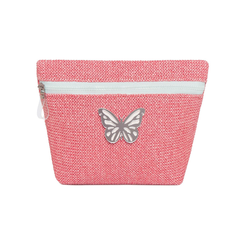 ALEXA Pouch | Naked Coral Butterfly