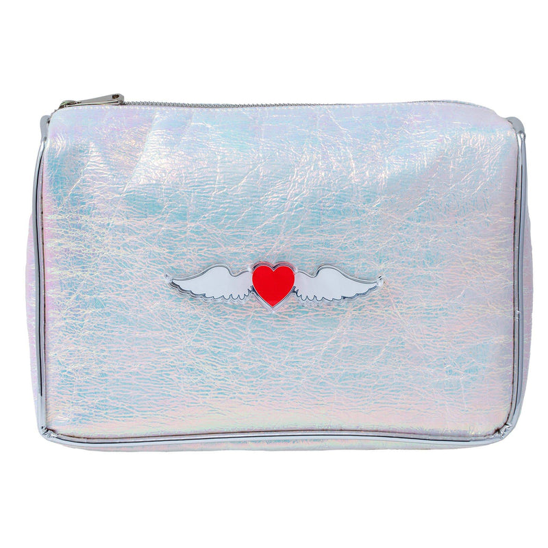 BLAZE Pouch | Iridescent foil heart with wings