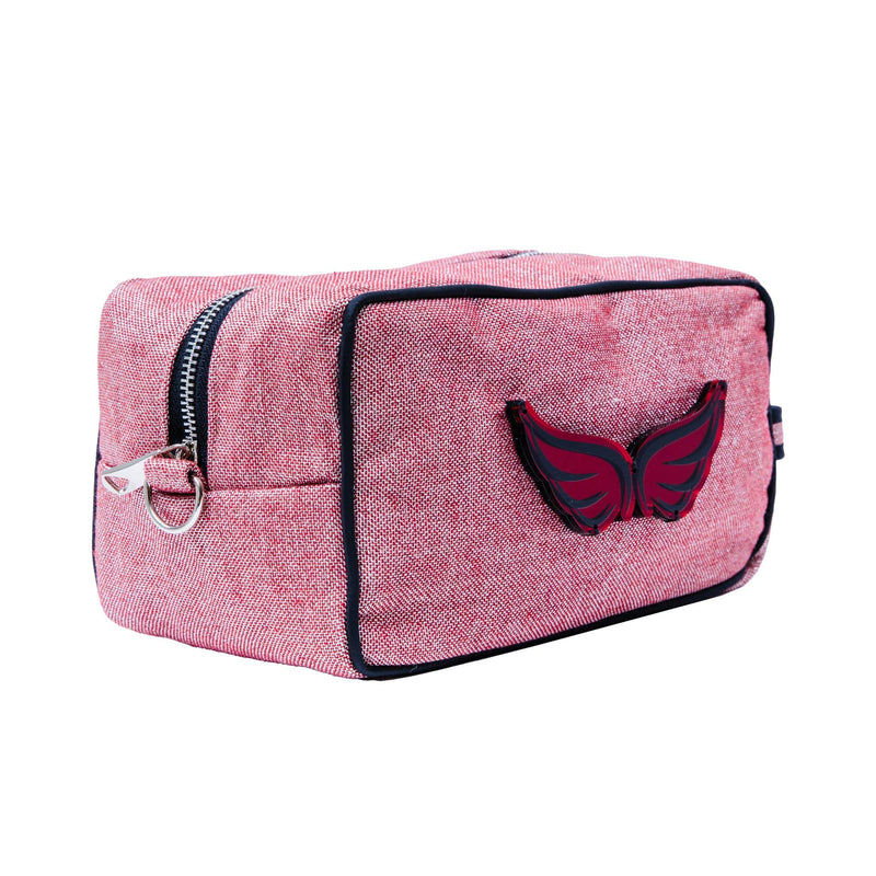 BOO Toiletry bag  | Red Sparkle Wings