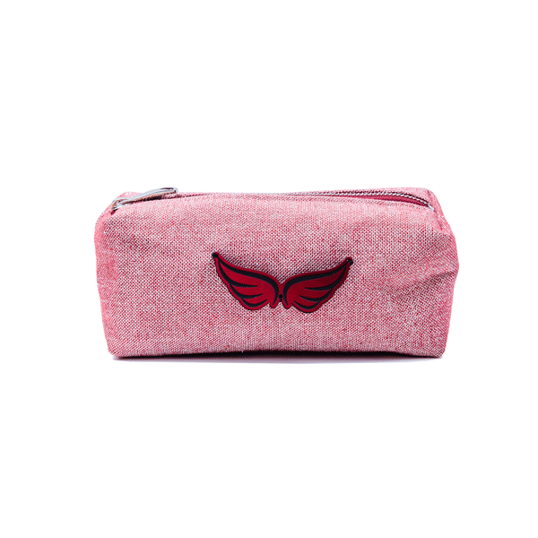 Jazz Pouch | Red Sparkle Wings