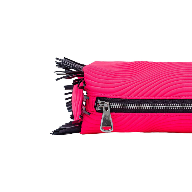 MELISSA Pouch | Pink fluo scubawave wings