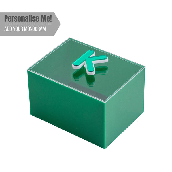 BUZZ Box | Monogrammed Green