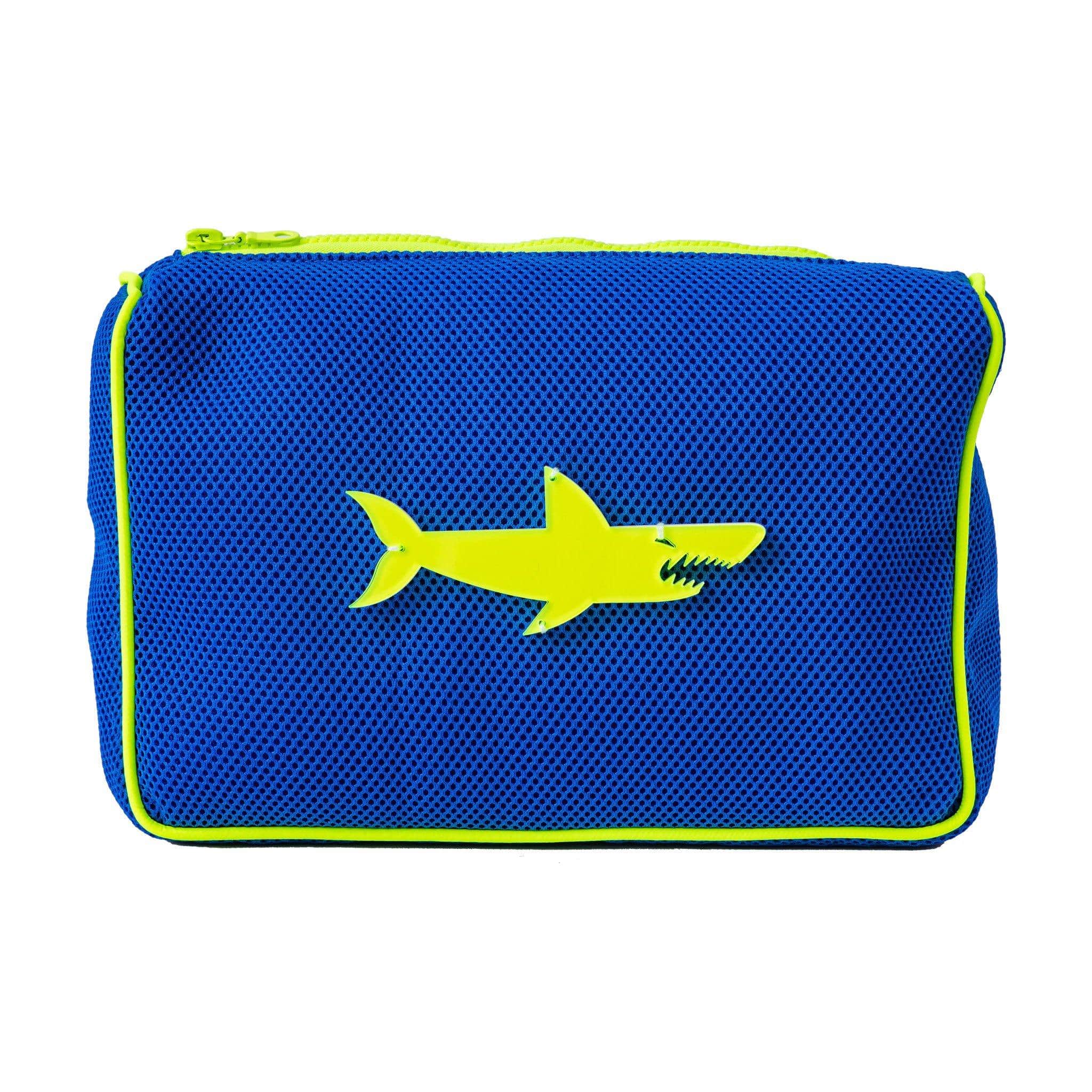 OLIVIA Pouch | Blue Bubbles Shark