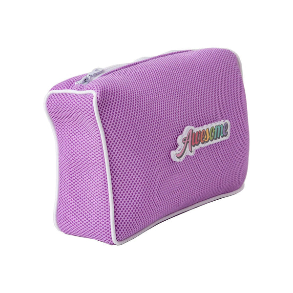 OLIVIA Pouch | Lilac Bubbles Awesome
