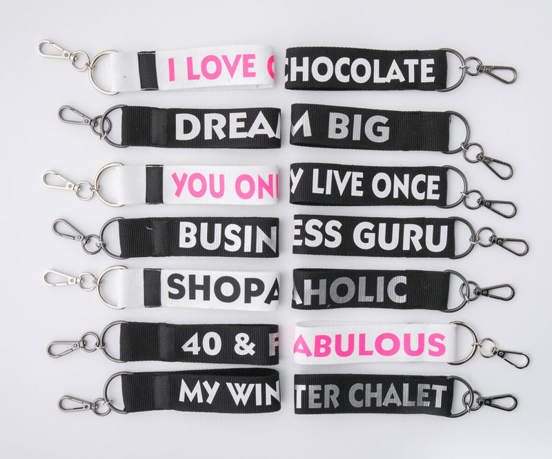 Key Ring | Pink fluo Great Mom