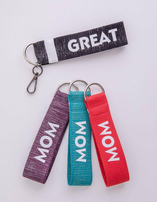 Key Ring | Pink fluo Great Mom