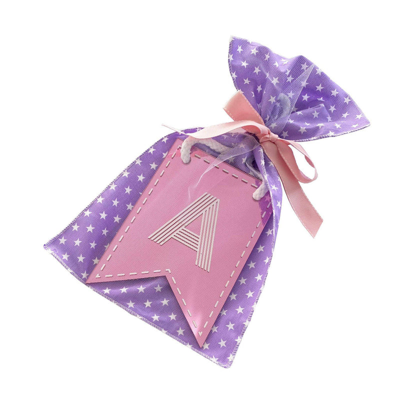 HANGING FLAG | Sky Blue Monogrammed Boy