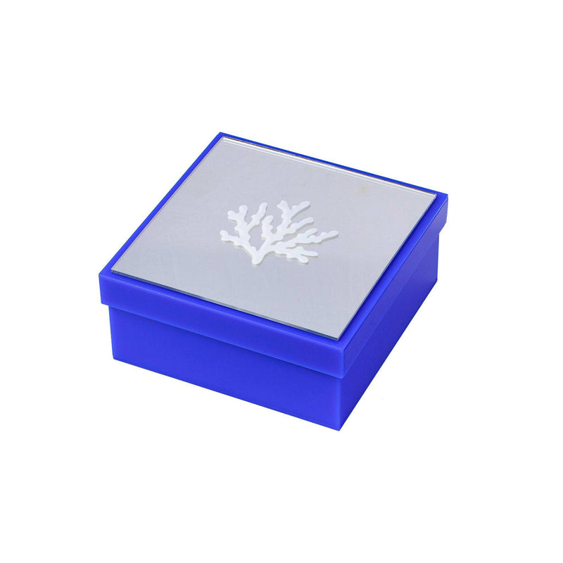 HAMILTON Box | Silver Blue White Coral