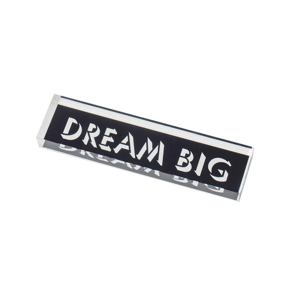 PAPER WEIGHT LONG | Dream Big Black