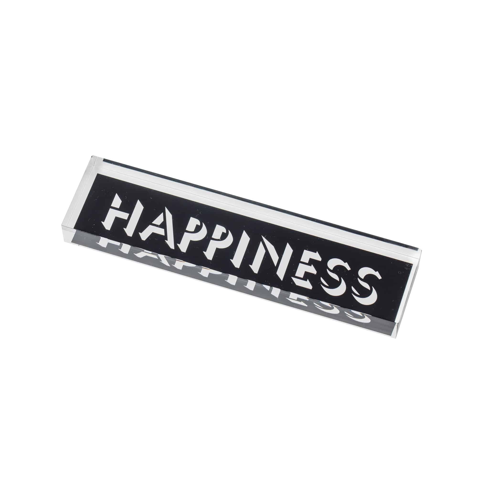 PAPER WEIGHT LONG | Happiness Black
