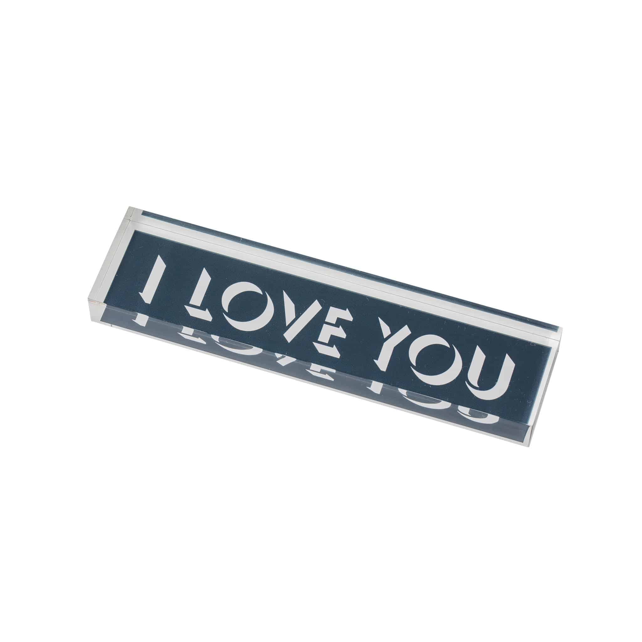 PAPER WEIGHT LONG | I Love You
