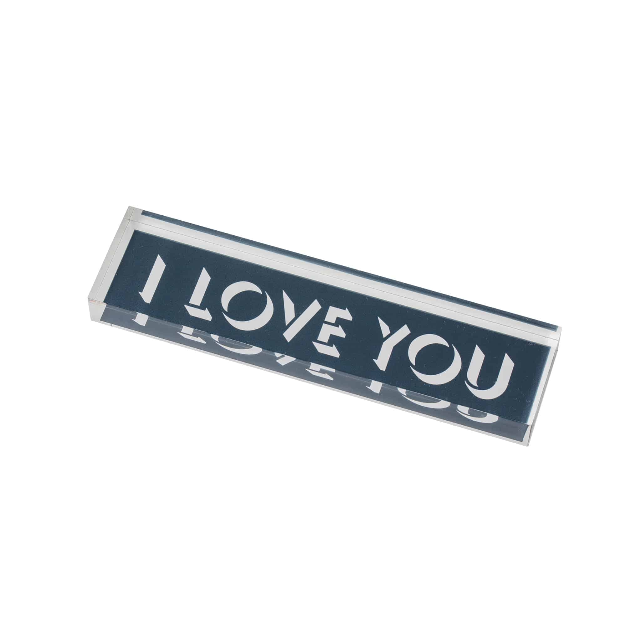PAPER WEIGHT LONG | I Love You Grey