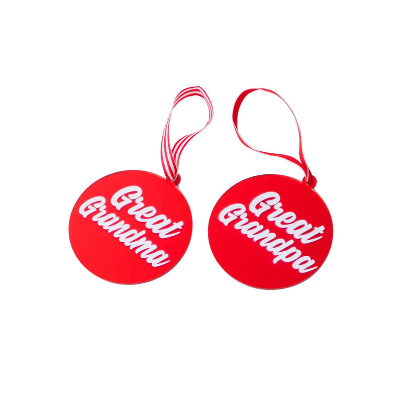 PLEXIGLAS ORNAMENT | Great Grandma