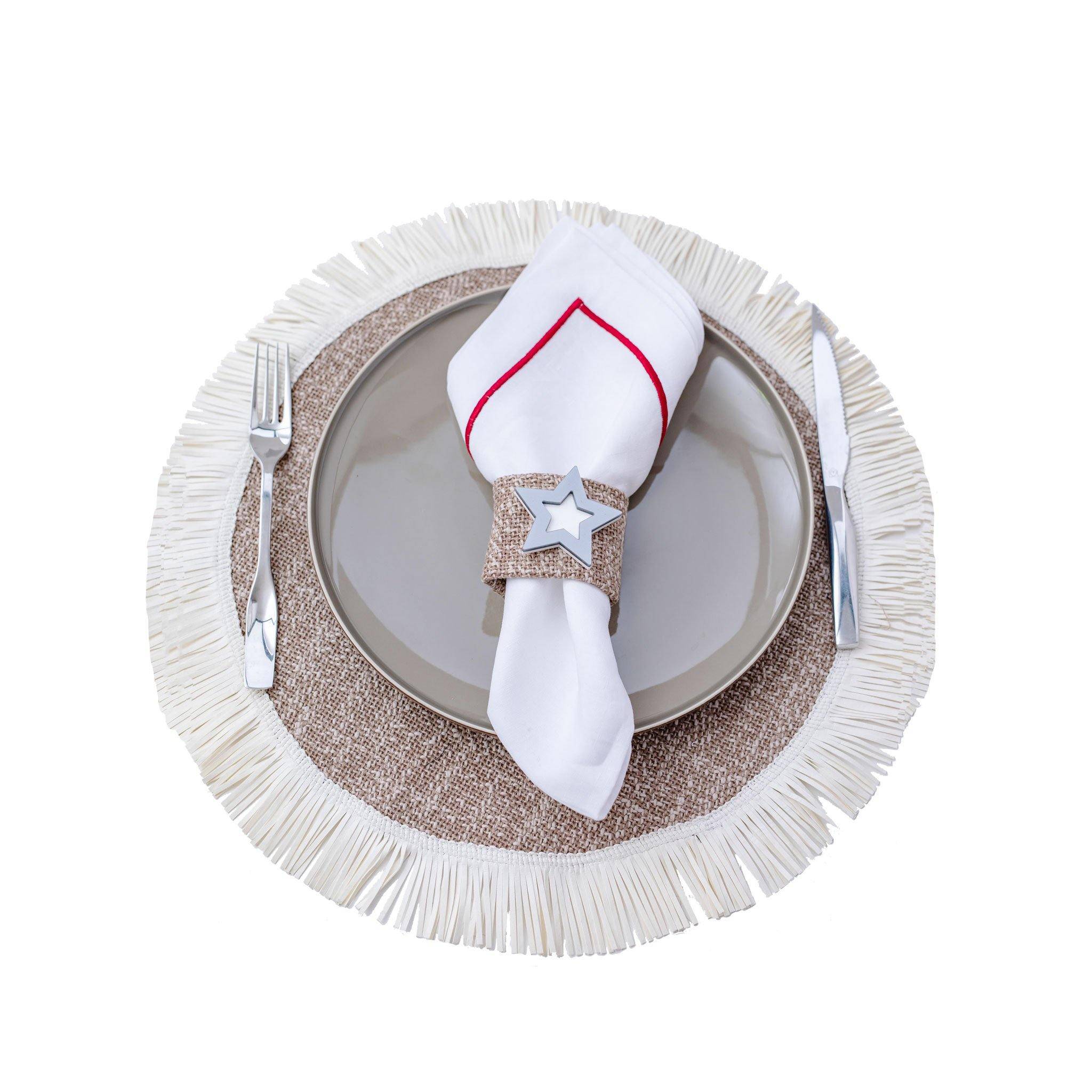 TABLE PLACEMATS | WOVEN EFFECT