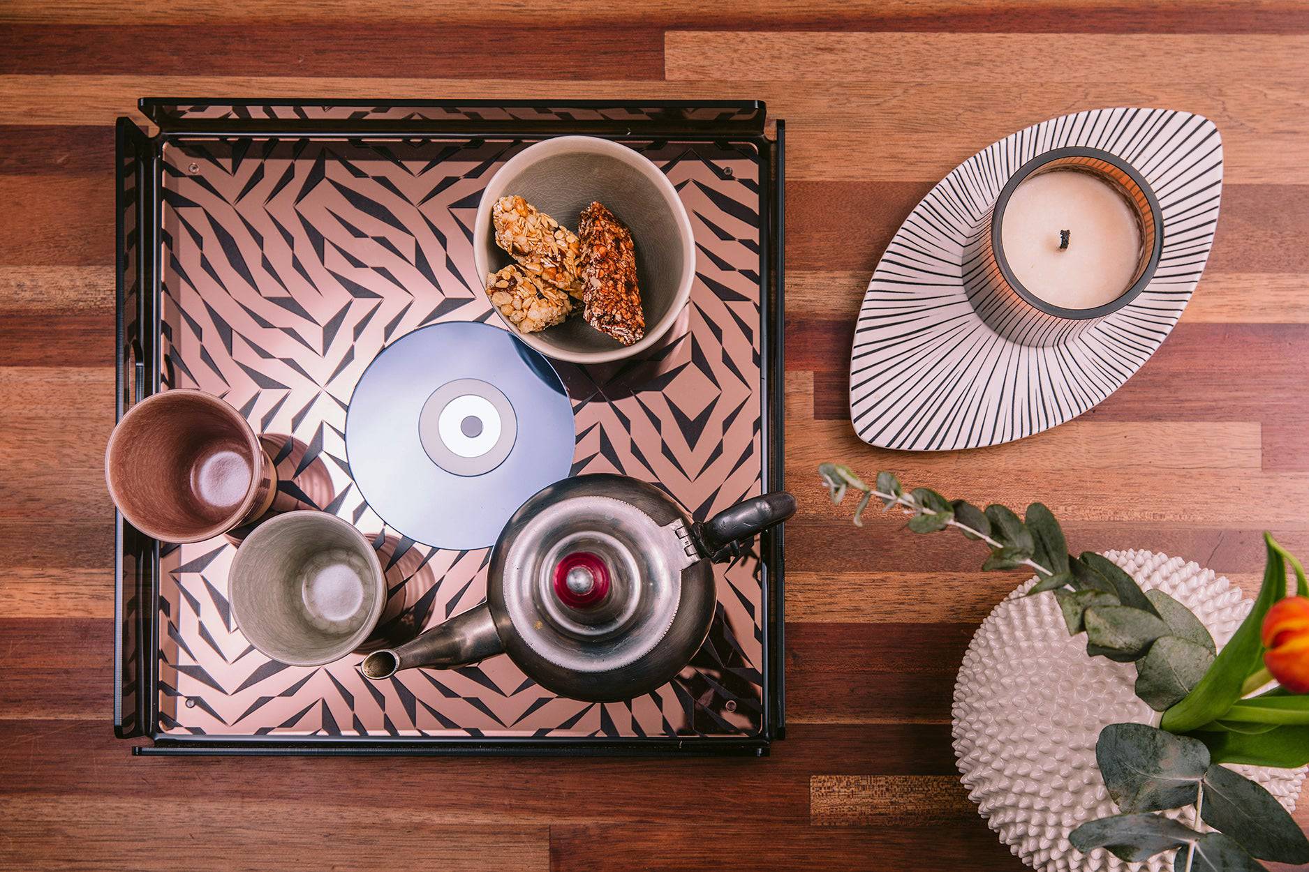 ALBA Serving Tray | Spikes Evil Eye