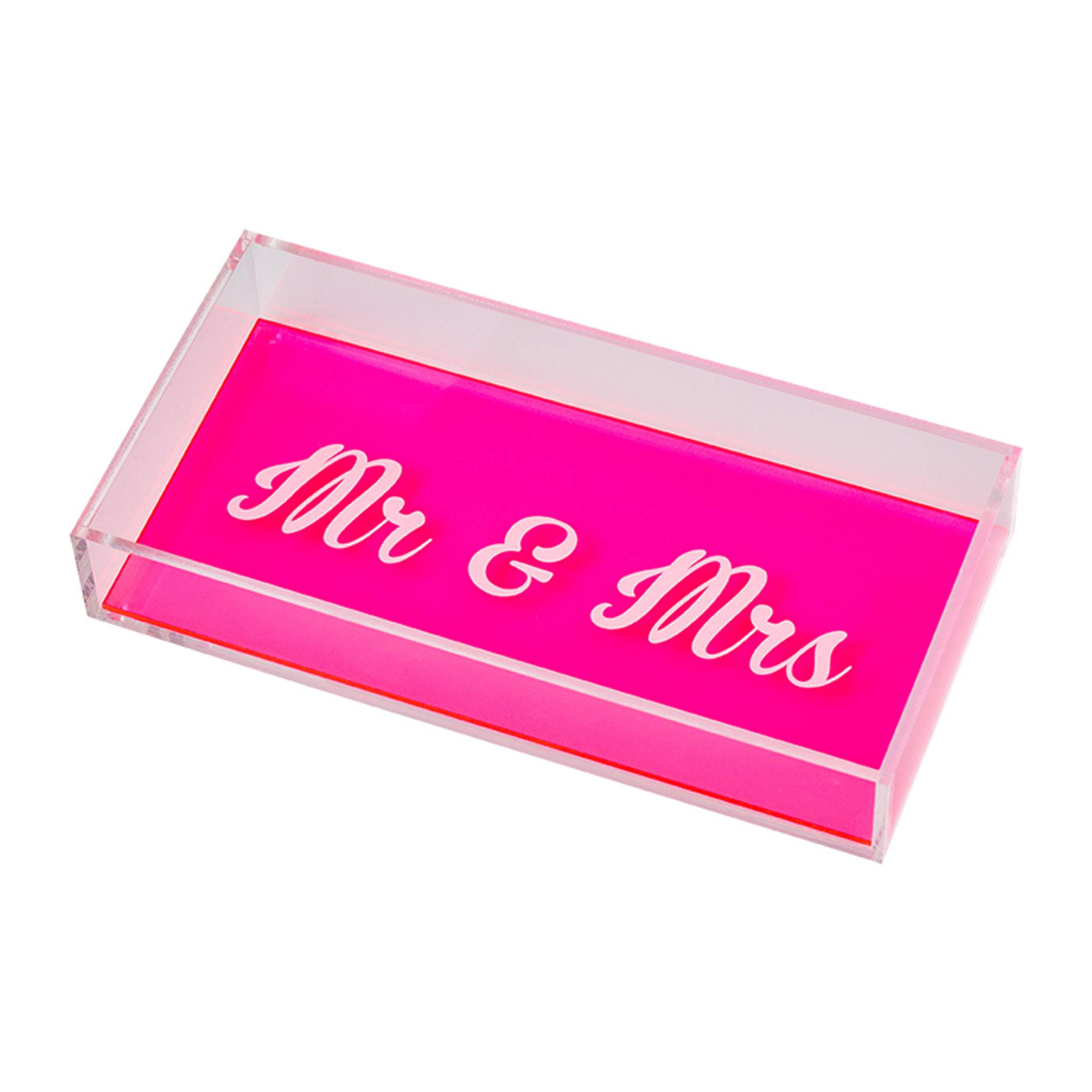 ANESA Tray | Mr & Mrs Pink Fluo