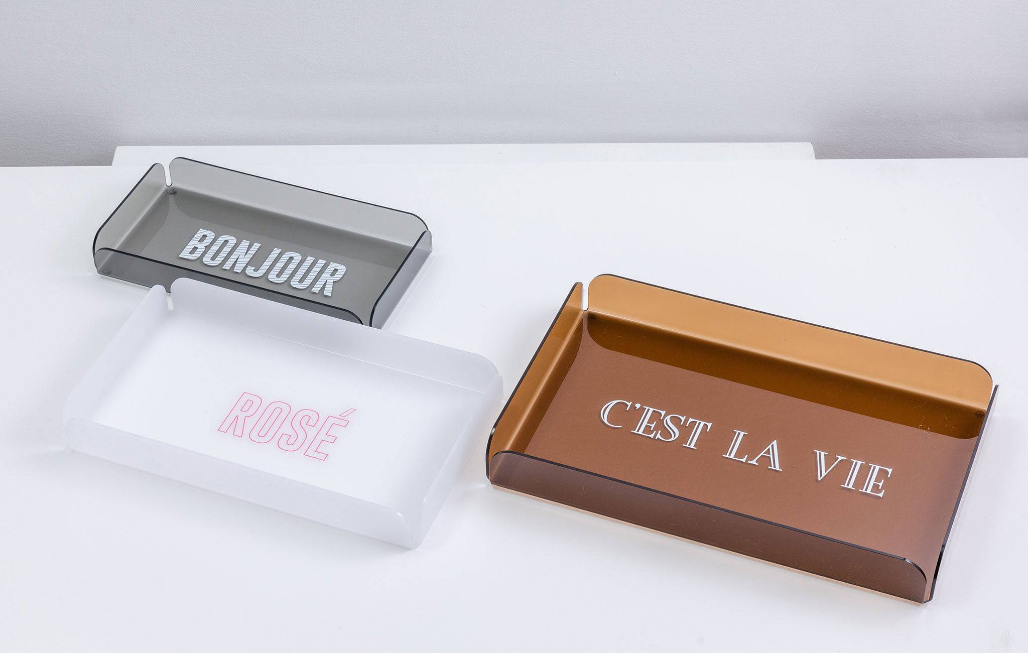 TRIPLE SET Trays | Bonjour