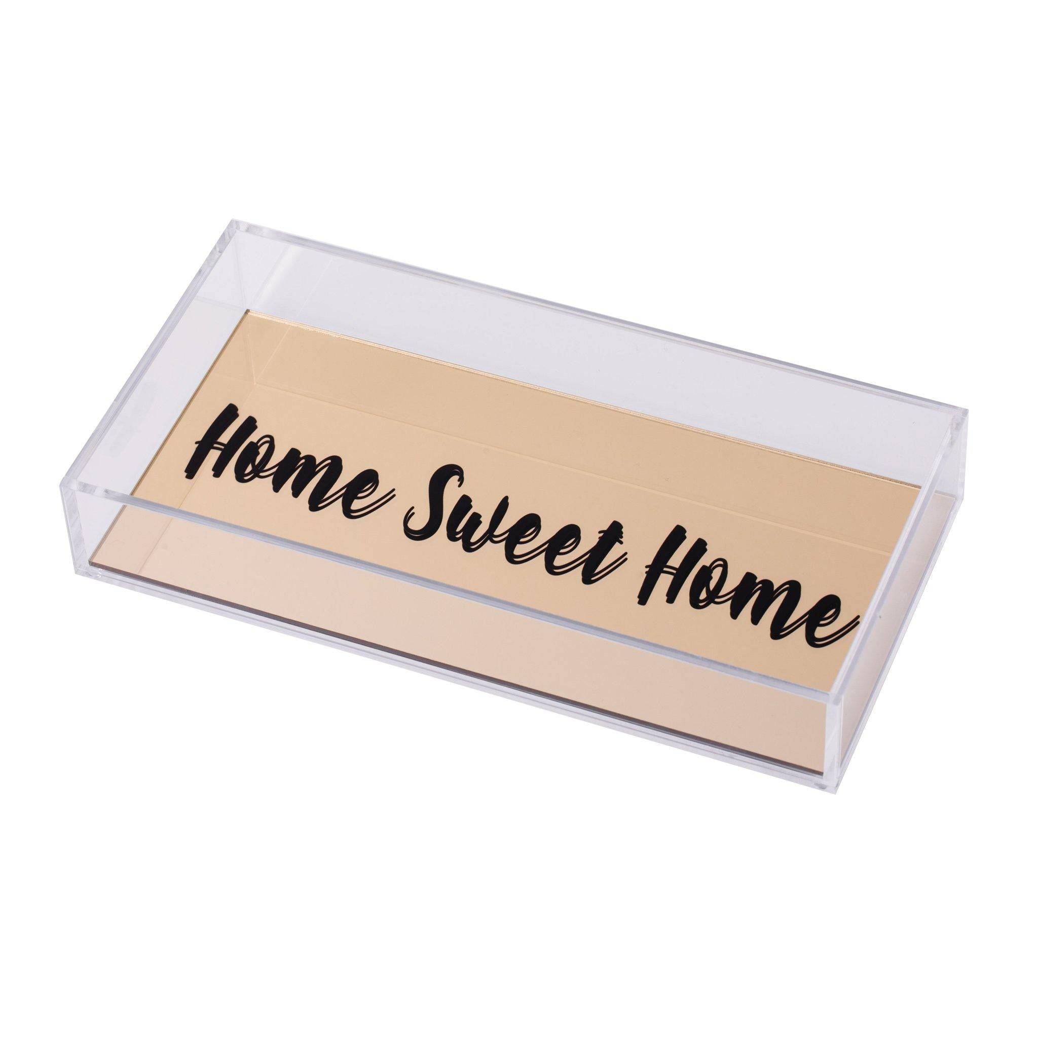 ANESA Tray | Home Sweet Home Script